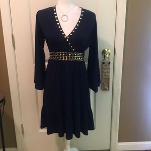NWT Michael Kors navy blue dress
